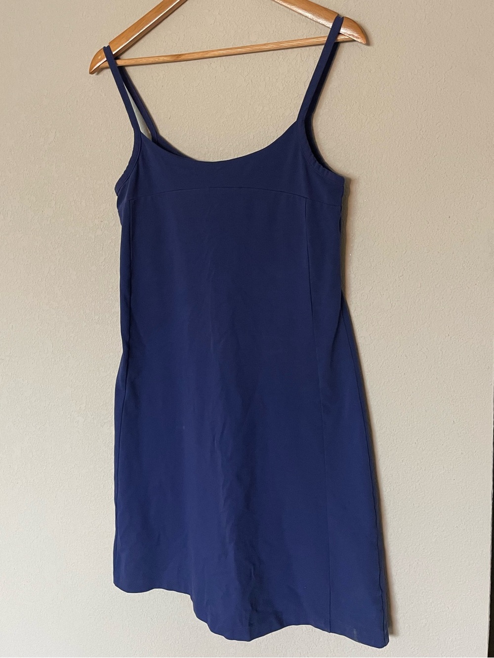 Patagonia Blue Purple Cotton Blend Recycled Polyester Active Dress